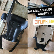 FMA Tactical Belt Drop Modular Holster Adapter Plate Platform Leg Thigh  Strap